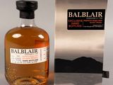 the bottle of balblaar is next to the box of its contents