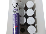 une boîte de dentifrice contenant des tubes de dentifrice