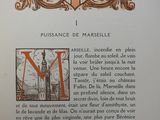 an old book with a picture of a cross and a cross on it