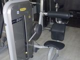 an image of a gym room with equipment in it