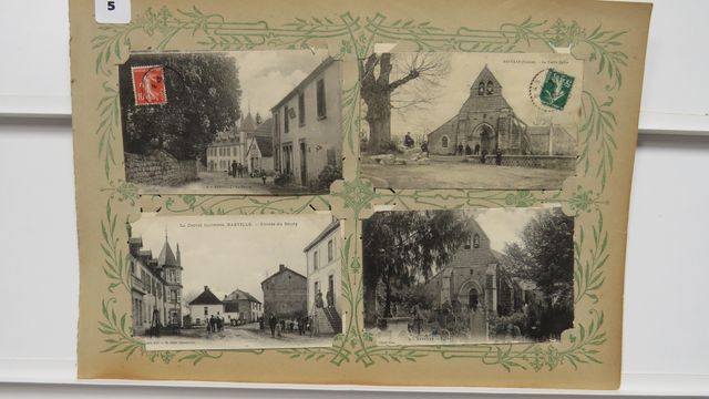 Basville : Lot de 8pa. Défauts sur 1 carte. Les autres : TBE.