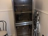 an image of a stainless steel refrigerator in a kitchen