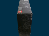 a black box with a picture of a city on it