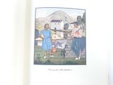 a picture of a book with a picture of a woman and a child