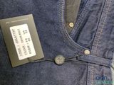 a close up of a label on a pair of jeans