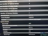 a close up of a computer screen with a lot of information on it