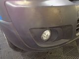 a close up of the front bumper of a car