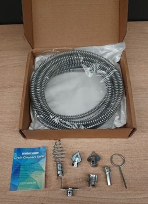 Spirale de nettoyage de canalisations, Ø 12 mm en spirale, a…