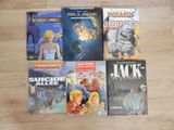 a lot of comic books on the floor on the floor