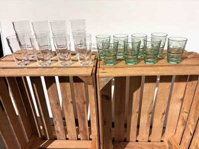 Lot de 12 verres à bière 50 cl type « pinte » + 8 verres de …