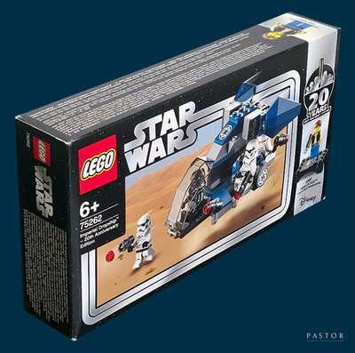une boîte contenant un ensemble Lego Star Wars