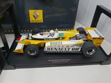 a close up of a model of a racing car on a table