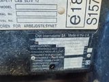 a label on the side of a vehicle that says