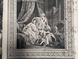 une photo d'un livre sur laquelle figure une femme allongée dans un lit
