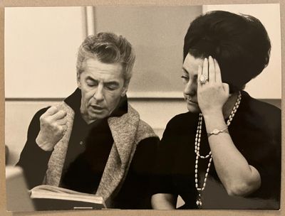 Siegfried Lauterwasser. Régine Crespin et Herbert von Karaja…