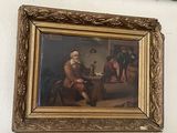 une photo d'un tableau accroché au mur