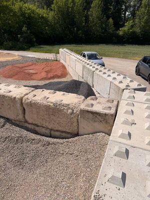 a car that is parked on the side of the road