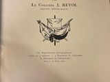 an old book with a picture of a boat on it