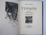 an open book with a drawing of a man on a horse drawn carriage