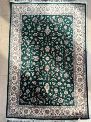 Tapis Tebriz (chaine et trame en coton, velours en laine), N…