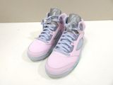 nike air jordan 1 retro pink / grey / white size 9 5