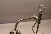Lampe de bureau pied en métal chromé télescopique et orienta… (photo 3)