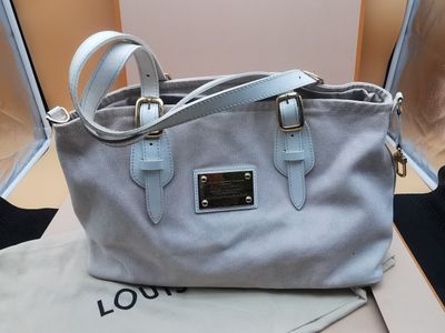 Louis Vuitton Tahitienne Sac cabas en cuir et toile