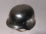 a helmet that is sitting on a table