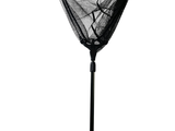 an image of a net on a pole with a white background