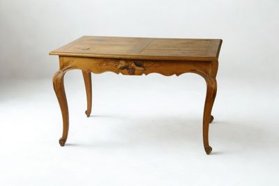 Louis THIAM (1914-1973) Table de salle à manger en bois scul…