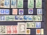 a picture of a collection of stamps on display