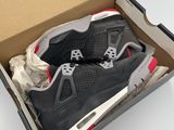 Nike Air Jordan 4 Retro Noir Ciment Rouge Ciment
