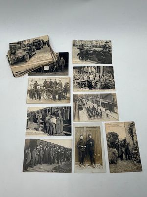 TOULOUSE. Réunion d'environ 50 cartes postales anciennes et …