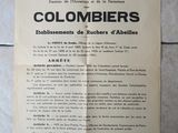 Une vieille annonce dans un journal annonce la parution des « Columbusers »