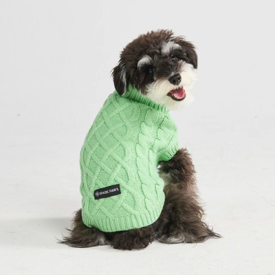 TRIXIE - Pull en maille Reflective Knit pour chien - Vert et…