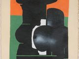 an image of a painting of a vase and a vase on a table