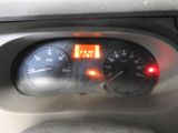 a close up of a speedometer in a car