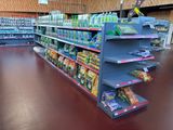 a grocery store with a variety of items on the shelves