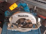 a picture of a circular saw on a table