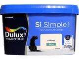 Peinture Duluxx Valentine dans un seau, avec un chat noir assis par terre