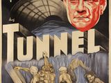 Tunnel - Affiche de cinéma au format 11 x 17 - Style français A