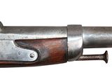a close up of a gun on a white background with a white background
