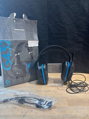 a box with a pair of headphones sitting on a table