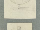 deux dessins représentant une femme en robe et un homme en tutu