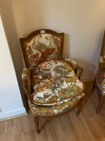Paire de petits fauteuils méridionaux anciennement paillés (photo 4)