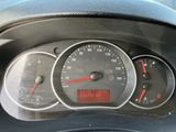 a close up of a speedometer in a car
