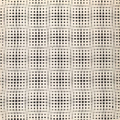 un motif à carreaux noirs et blancs sur fond beige