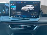 the interior of a car with a display of a car ' s dashboard