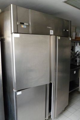1 armoire de réfrigération inox à trois portes pour poisson / viande e - Photo 1
