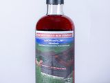 a picture of a bottle of liquor on a white background
